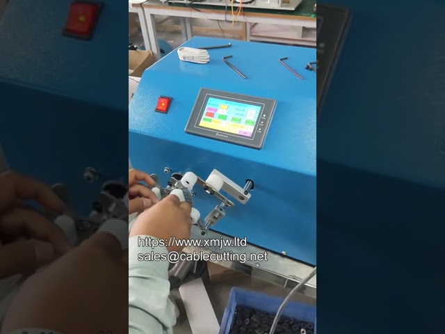 Automatic iPhone Data Cable Winding and Binding Machine