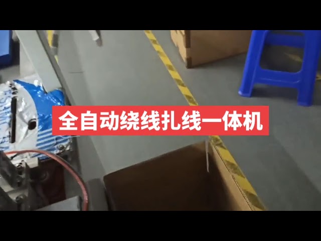 Fully Automatic Wire Winding and Tying Machine for Data Cables & Harnesses