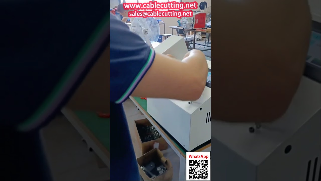 Apple-Style Cable Coiling Machine for Paper Reels | Winding Automation