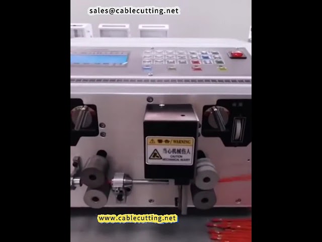 Automatic Computer Wire Stripping and Cutting Machine | Multi-Function Cable Processor