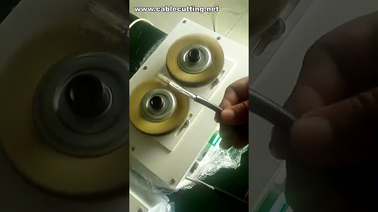 Brushing Machine for Shielded Wire | New Design Wire Twisting & Breaker Machine